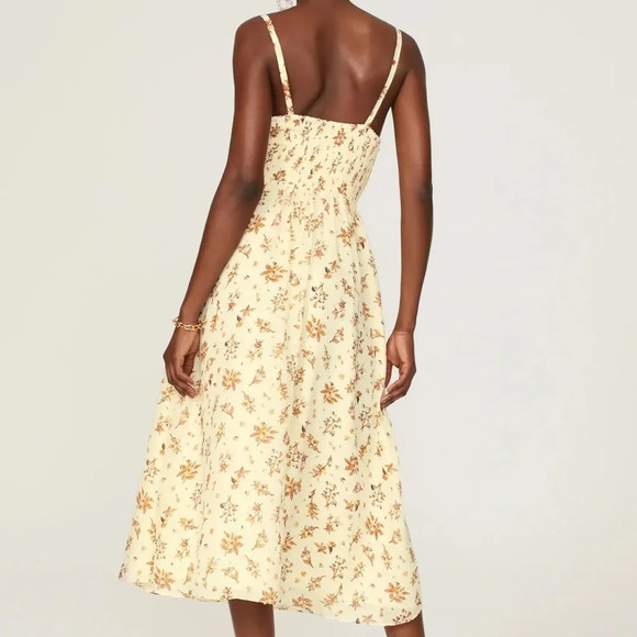 Madewell Soren Cutout Midi Dress - Picture 3 of 9